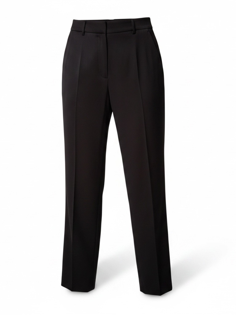 Ann Taylor Black Wide-Leg Trousers